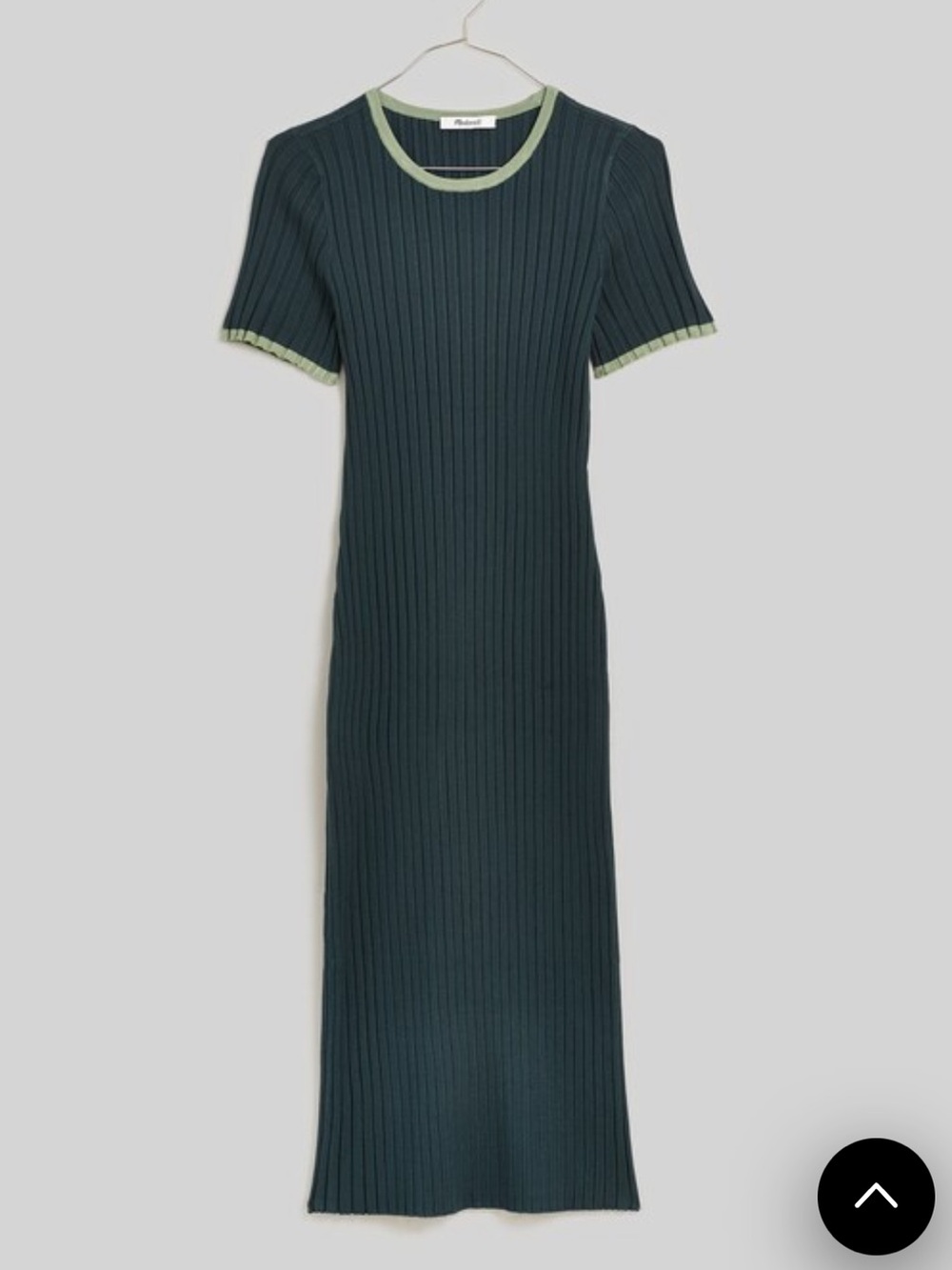 Madewell Ribbed Midi Sweater Dress